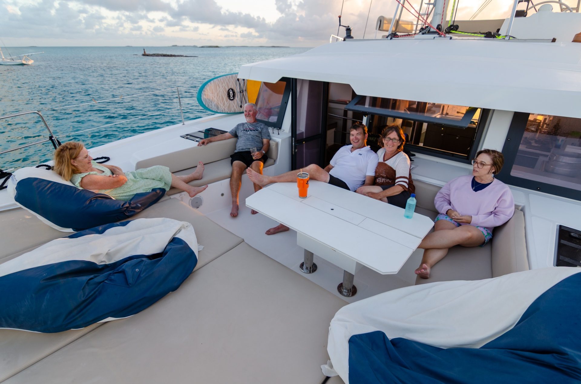 The Aura 51 luxury catamaran by Fountaine Pajot